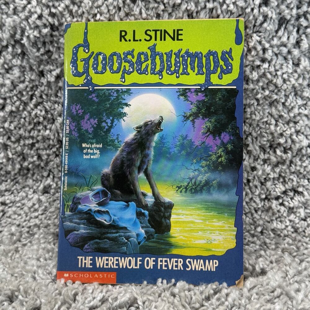 Goosebumps #14 Werewolf of Fever Swamp R.L. Stine 1993 1st Printing Vintage
